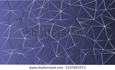 The pattern is polygonal in the proportion of 16 by 9. Abstraction. Monochromatic concept. A palette of trendy colors for 2022. Graphic design template. Screensaver on the desktop monitor and video cl
