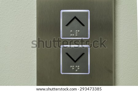 Up and Down button elevator