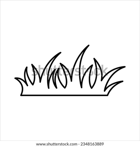 Black And White Grass Clipart | Free download on ClipArtMag