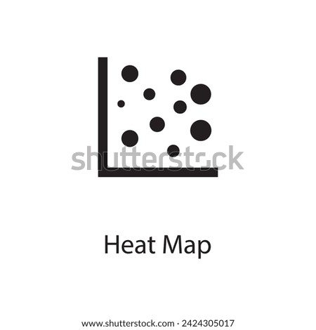 Heat Map icon. simple flat Heat Map icon on white background..eps