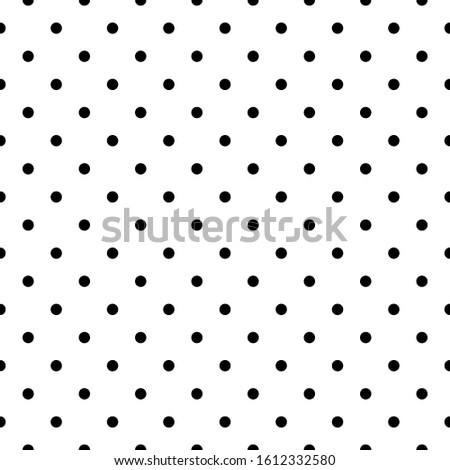 Seamless pattern. Circles ornament. Dots wallpaper. Polka dot motif. Geometric backdrop. Rounds background. Dotted illustration. Spots image. Digital paper, textile print, web design, abstract. Vector