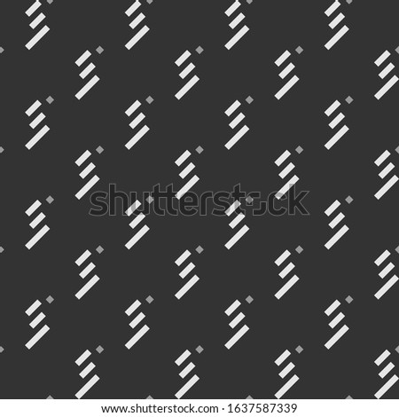 Seamless pattern. Angled stripes, rhombuses motif. Slanted dashes, squares background. Diagonal lines, diamonds ornament. Tilted strokes, dots wallpaper. Striped, dotted backdrop. Vector illustration.