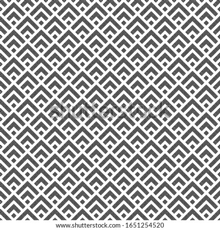 Seamless pattern. Tribal motif. Chevrons, checks ornament. Folk wallpaper. Angle brackets, diamonds background. Ethnic mosaic. Curves, squares backdrop. Digital paper, textile print, abstract. Vector