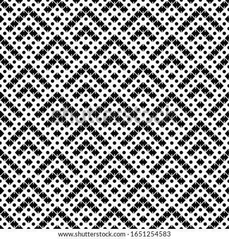 Seamless pattern. Circles, shapes backdrop. Folk wallpaper. Rounds, checks background. Tribal motif. Stylized chevrons,rhombuses, dots ornament. Ancient mosaic. Digital textile print, abstract design.