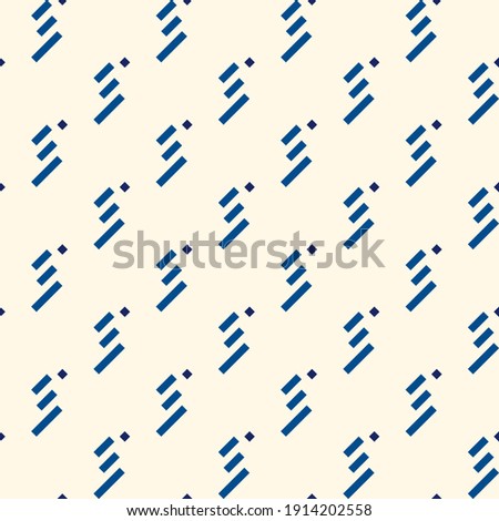 Seamless pattern. Angled stripes, rhombuses motif. Slanted dashes, squares background. Diagonal lines, diamonds ornament. Tilted strokes, dots wallpaper. Striped, dotted backdrop. Vector illustration.