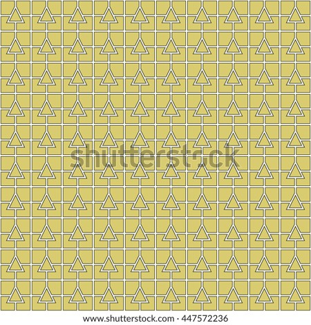 Similar – Image, Stock Photo Mosaic with brass edge from table from the 50s