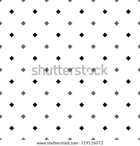 Mini rhombuses on white background. Seamless surface pattern design with diamonds ornament. Checks wallpaper. Ethnic mosaic motif. Digital paper for textile print, page fill, web designing. Vector art