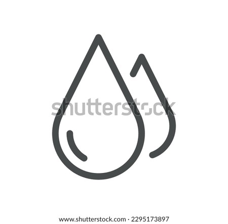 Skin care related icon outline and linear vector.