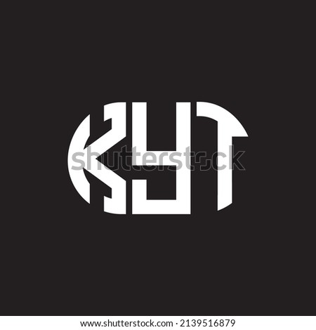 KYT letter logo design on black background. KYT creative initials letter logo concept. KYT letter design.
