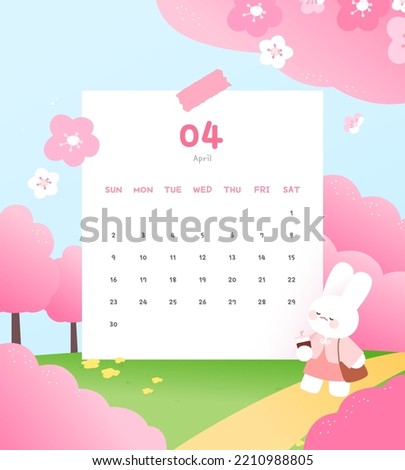 Similar – Image, Stock Photo cherry blossoms schedules