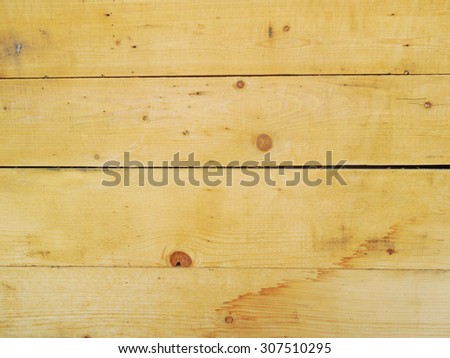 Wood plank brown Yellow tracks background texture
