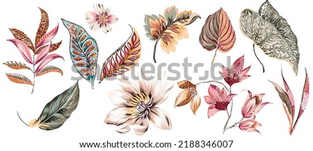 Similar – Image, Stock Photo Green bouquet and oriental carpet