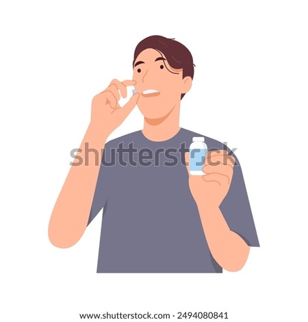 Similar – Image, Stock Photo doctor man taking a break, using mobile phone. Wearing protective gloves, mask and stethoscope. coronavirus covid-19 concept