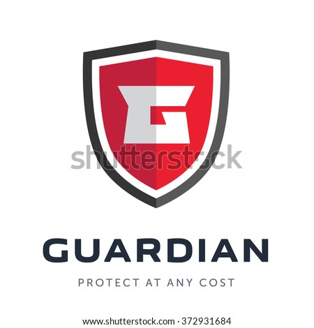 Security company logo ready to use. Abstract symbol of security. Shield logo. Shield icon. Security logo.