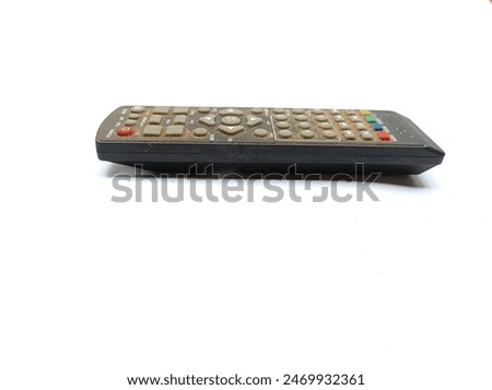 Similar – Image, Stock Photo dirty remote control for TV or Media Center, close-up