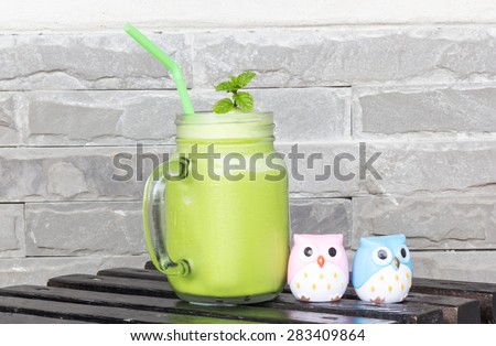 Green tea smoothies