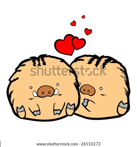 Valentine Pig