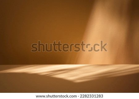 Similar – Image, Stock Photo Sun and shadow at the bar, empty museum
