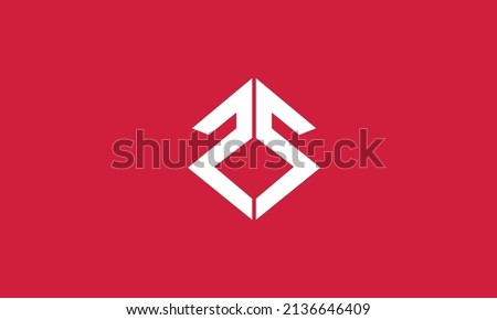 Alphabet letters Initials Monogram logo ZS, SZ, Z and S Stock fotó © 
