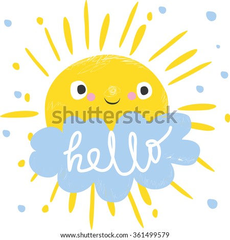 stock-vector-cute-sun-and-cloud-says-hello-vector-illustration-card-for-kids-361499579.jpg