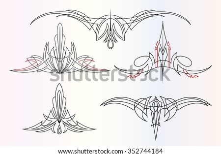 Pinstripe Designs Vector | Download Free Vector Art | Free-Vectors