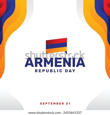 Armenia Republic Day Background Design Nationalism