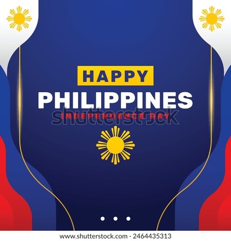 Philippines Independence Day Background Design Wallpaper