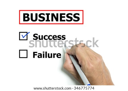 Essay on success and failure