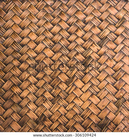 handicraft rattan texture weave by wicker material for making furniture,thailand