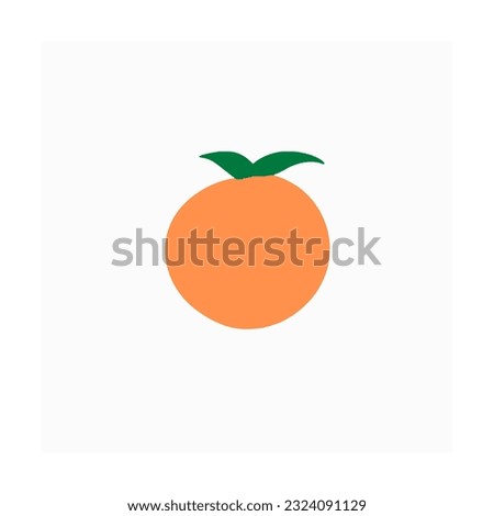 New Orange icon vector design on white background 