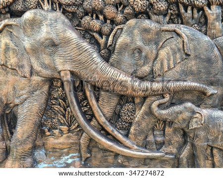 Similar – Image, Stock Photo carved in stone Love