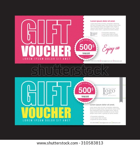 vector illustrationgift voucher template with colorful patterncute gift voucher certificate coupon design - Cute Gift Certificate Template Free vector illustrationgift voucher template with colorful patterncute gift voucher certificate coupon design - Cute Gift Certificate Template Free
