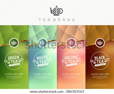 tea label templates