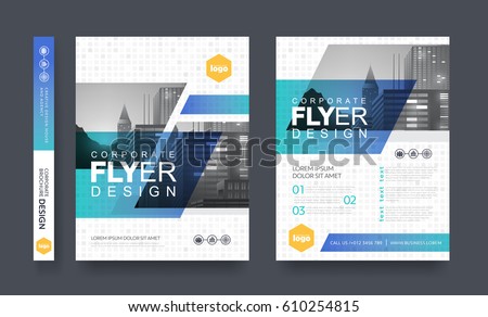 Pamphlet Layout Template from image.shutterstock.com