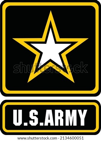 Vector illustration of the official United States Army Core Logo