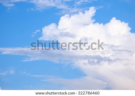 blur background and sky and clouds before sunset and nature and low light