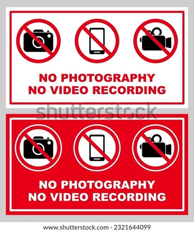 no photography video handphone prohibited forbidden area sign printable symbol set silhouette icon mobile phone and camera design 