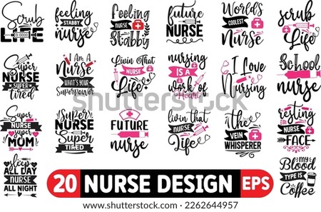 Nurse SVG Bundle, Nurse Quotes SVG, Doctor Svg, Nurse Superhero, Nurse Svg Heart, Stethoscope, Cut Files For Cricut, Silhouette