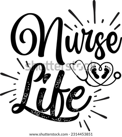 Nurse life svg, Occupation SVG Design, Occupation quotes design