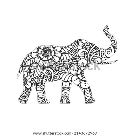 Alphabet A doodle art - Elephant Bell - Drawings & Illustration,  Childrens Art, School - ArtPal