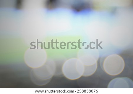 Interiors lights background. Intentionally blurred editing post production
