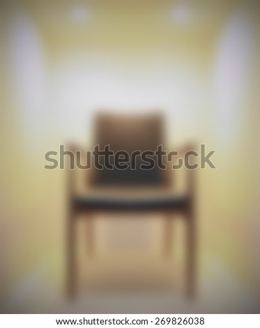 Chair generic background. Intentionally blurred editing post production. -  Stock Image - Everypixel