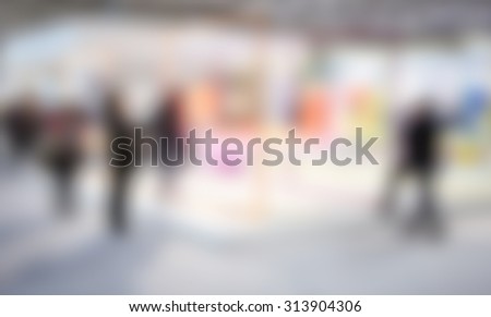 Generic event, intentionally blurred post production background.