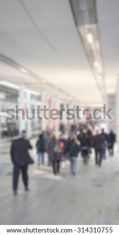 Event generic background, intentionally blurred post production.