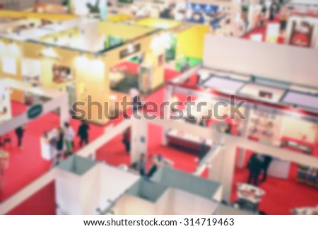 Event generic background, intentionally blurred post production