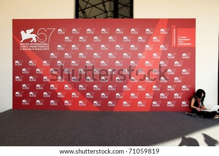 VENICE, ITALY - SEPTEMBER 03: Ready to celebrities red carpet photo call at 67th Venice Film Festival September 03, 2010 in Venice, Italy.