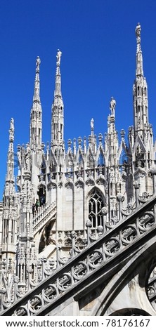 Gothic architecture details