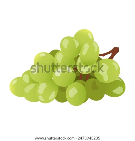 Similar – Image, Stock Photo grapes fruit Delicious