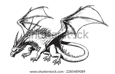 Flying Dragon Clipart | Free download on ClipArtMag