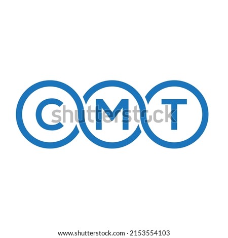 CMT letter logo design on white background. CMT creative initials letter logo concept. CMT letter design.
